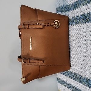 Michael Kors Jet Set Tote Bag Acorn/Gold